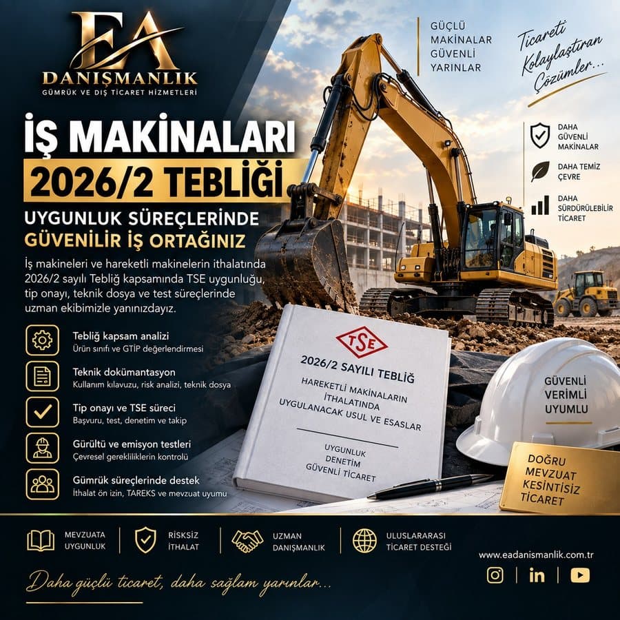 Forklift ve İş Makinesi İthalatı