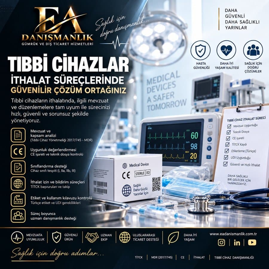 Tıbbi Cihaz İthalat İzni